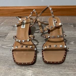 Steve Madden stud sandal heels size 7 . Open to offers